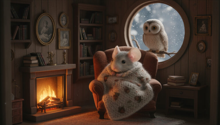 Milo the Mouse Finds His Bed