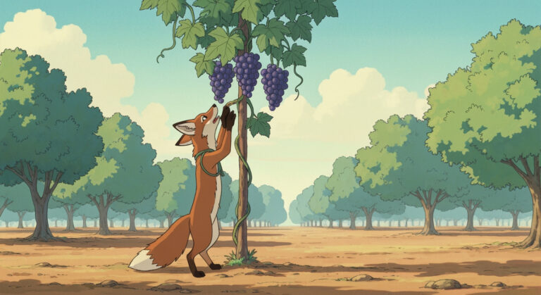 The Fox and the Grapes
