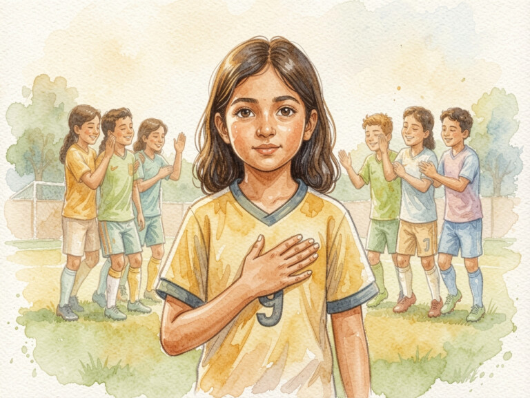 Her Father’s Old Jersey