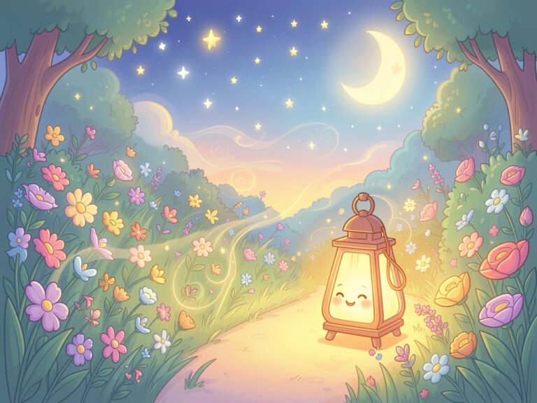 The Little Lantern and the Wind