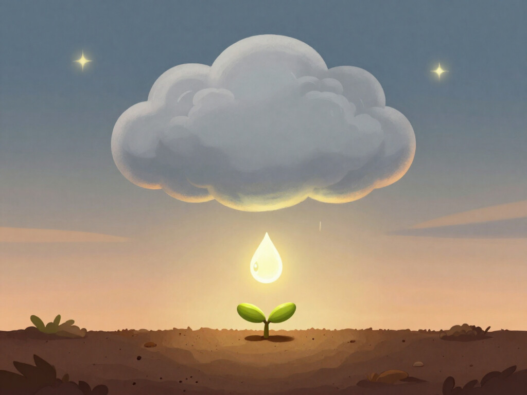The Tiny Raindrop’s Dream