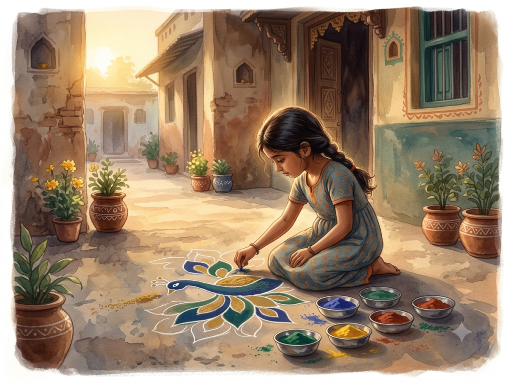 The Rangoli That Went Wrong